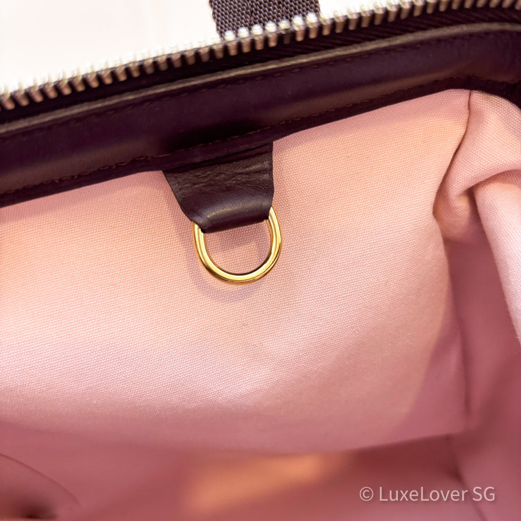 (PayNow$580) LV Josephine Idylle Mini Top Handle Bag in Jacquard and GHW