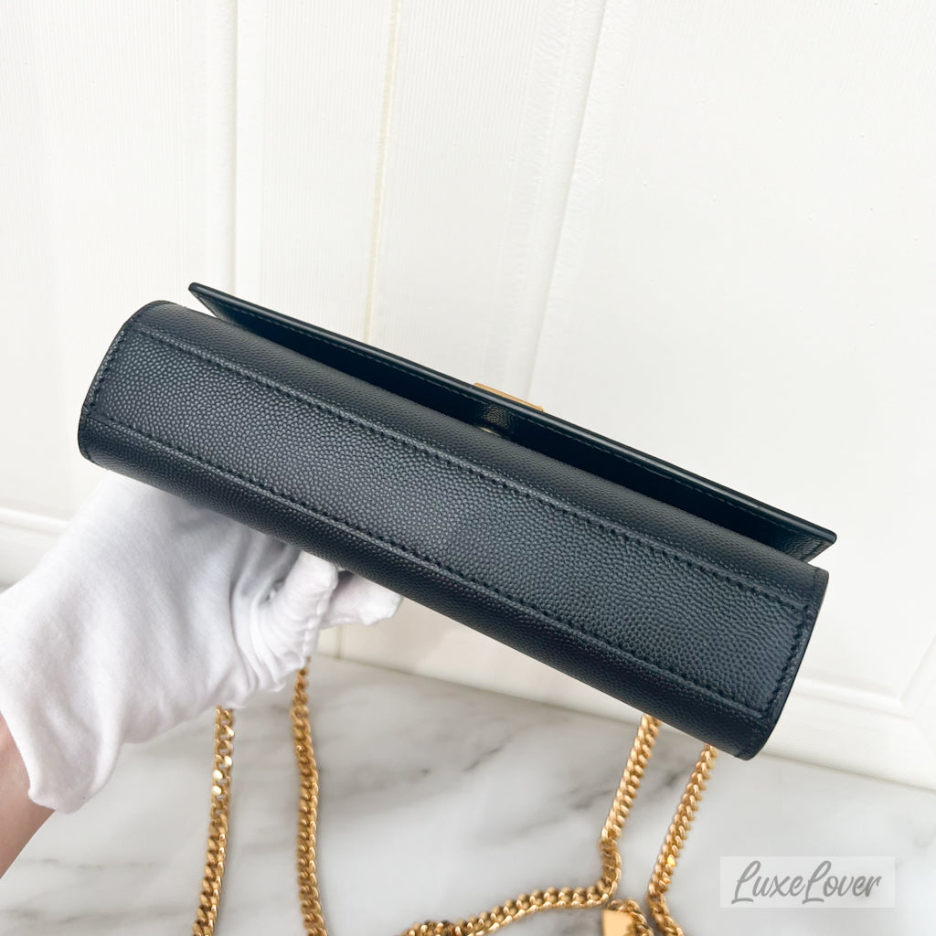 (PayNow $1390) YSL Kate in Grained Leather GHW