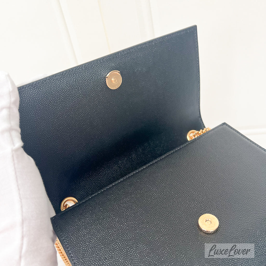 (PayNow $1390) YSL Kate in Grained Leather GHW