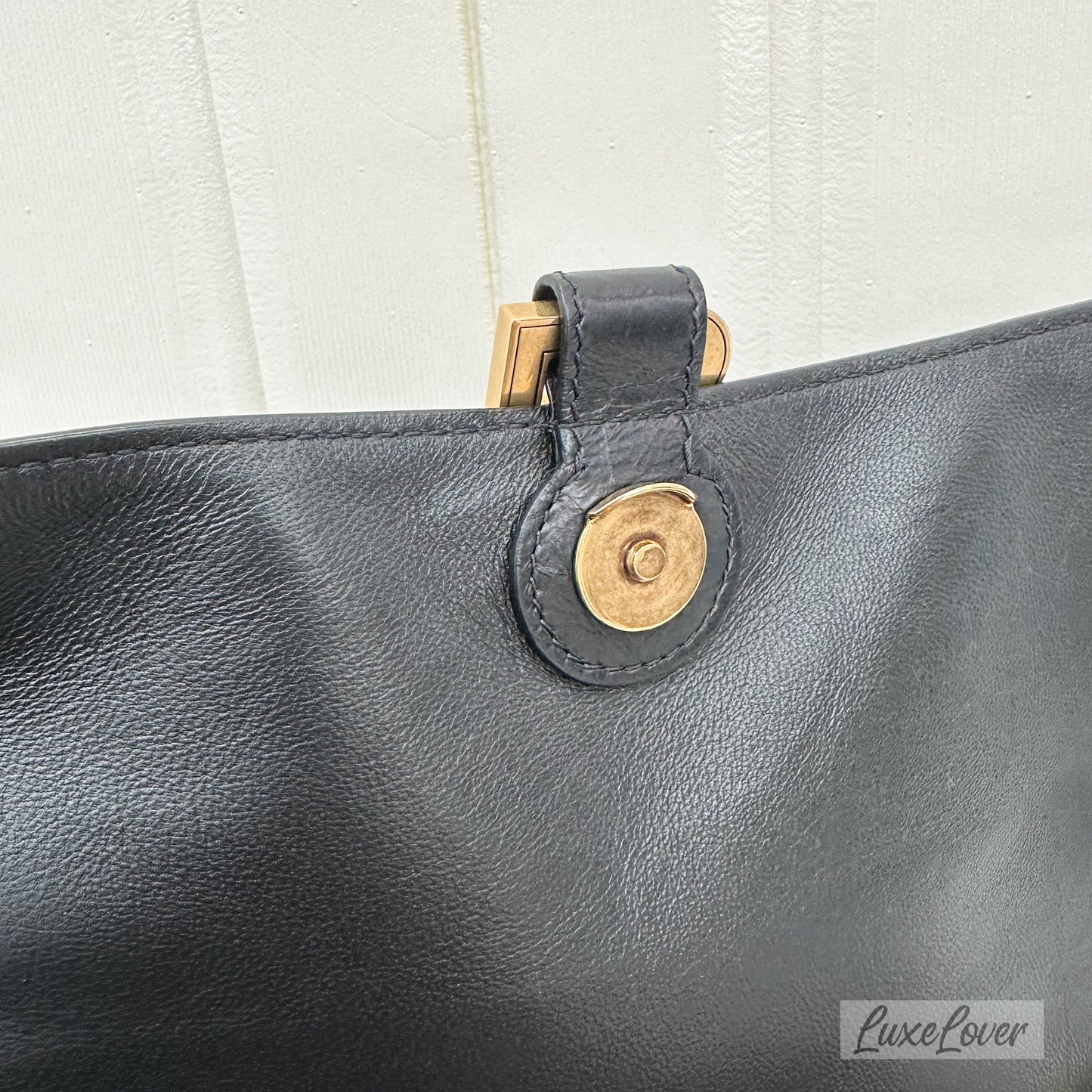 Balenciaga Crush Medium Chain Black Bag