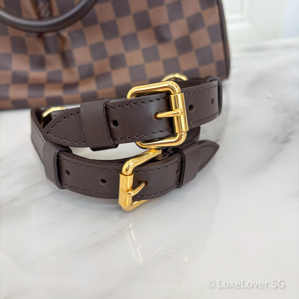 (PayNow$1290) LV Trevi PM in Damier Brown Leather GHW