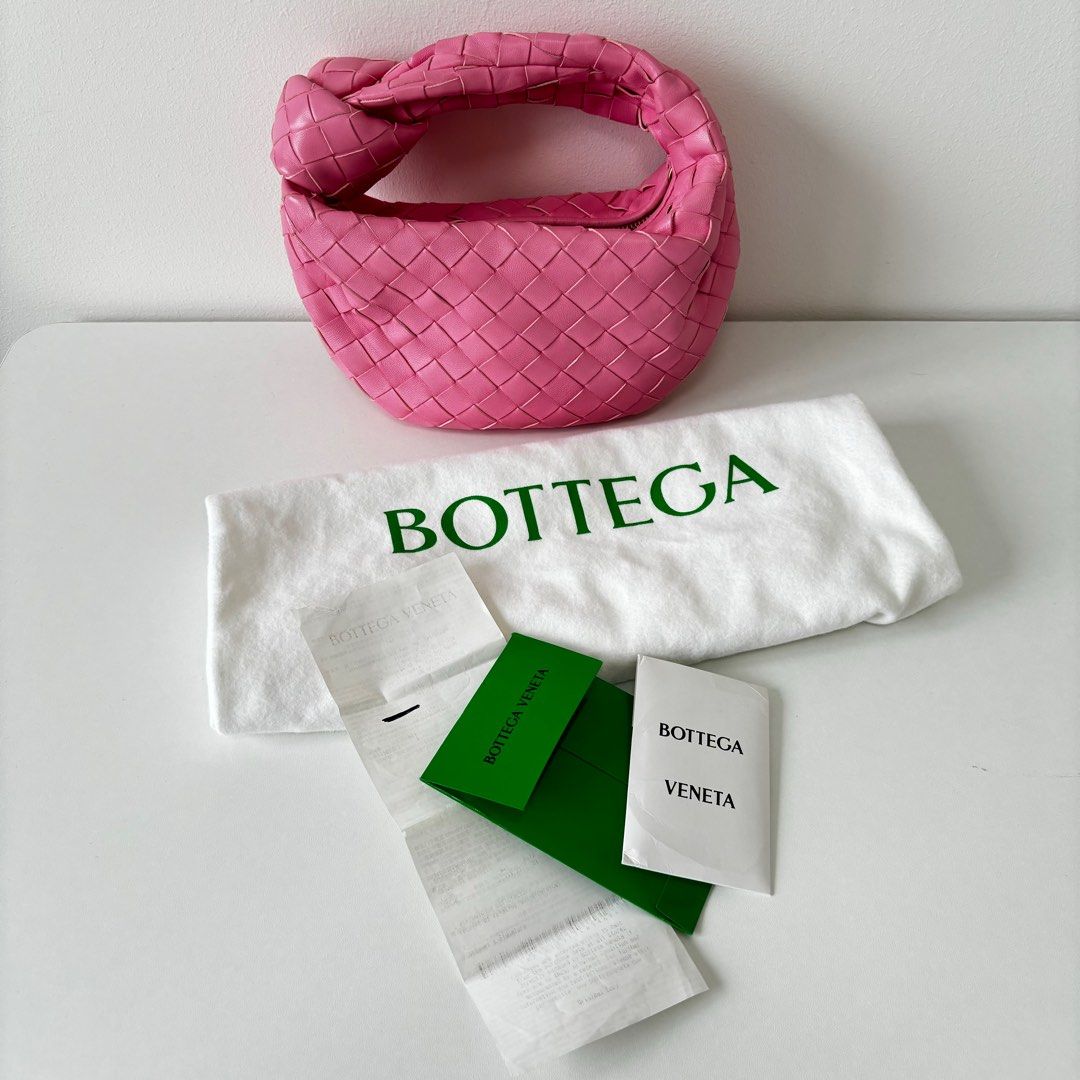 Bottega Veneta Mini Jodie Pink