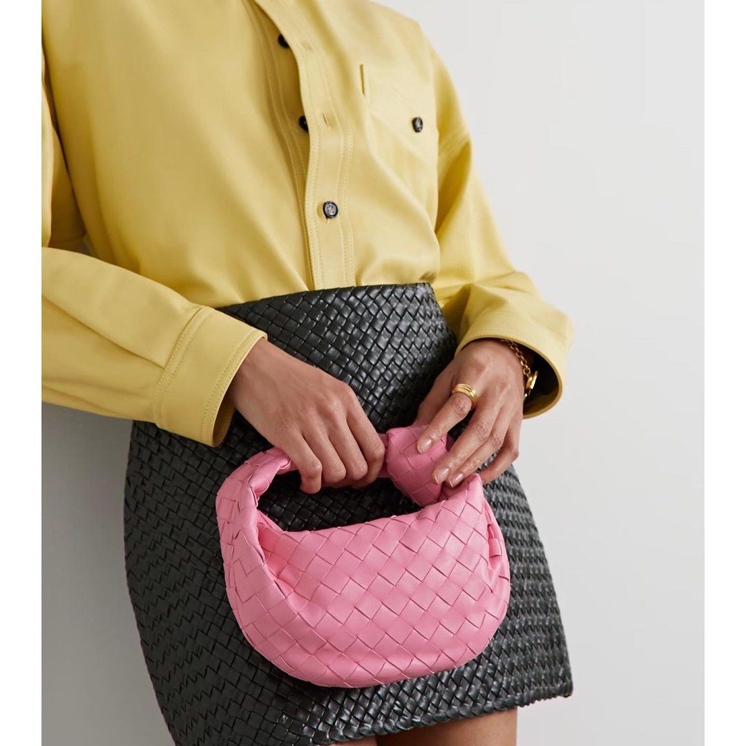Bottega Veneta Mini Jodie Pink