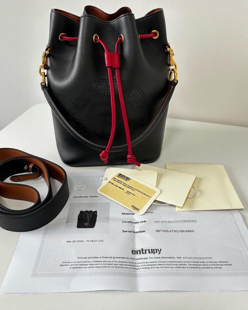 (PayNow$1090) Fendi Mon Tresor Bag