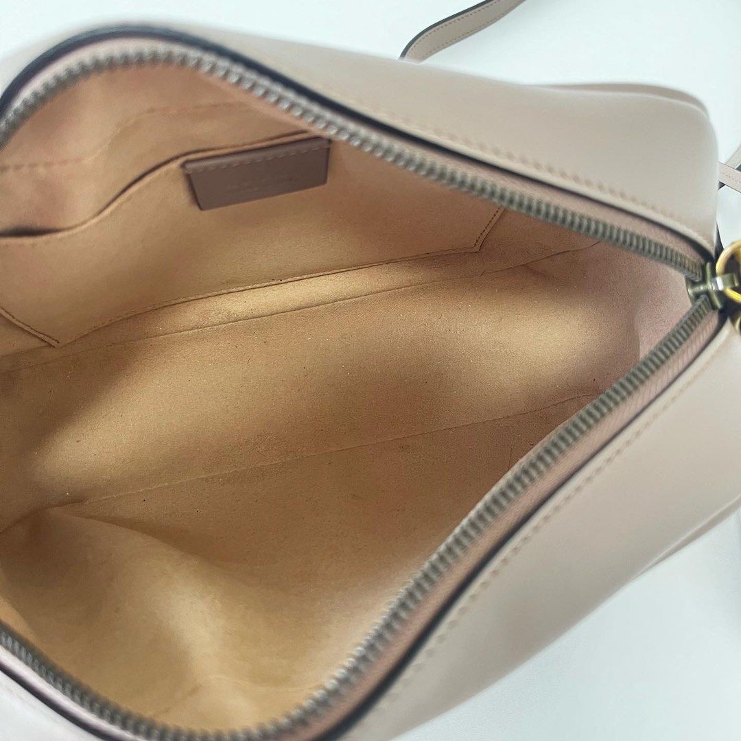 Gucci Marmont Camera Bag Nude Pink