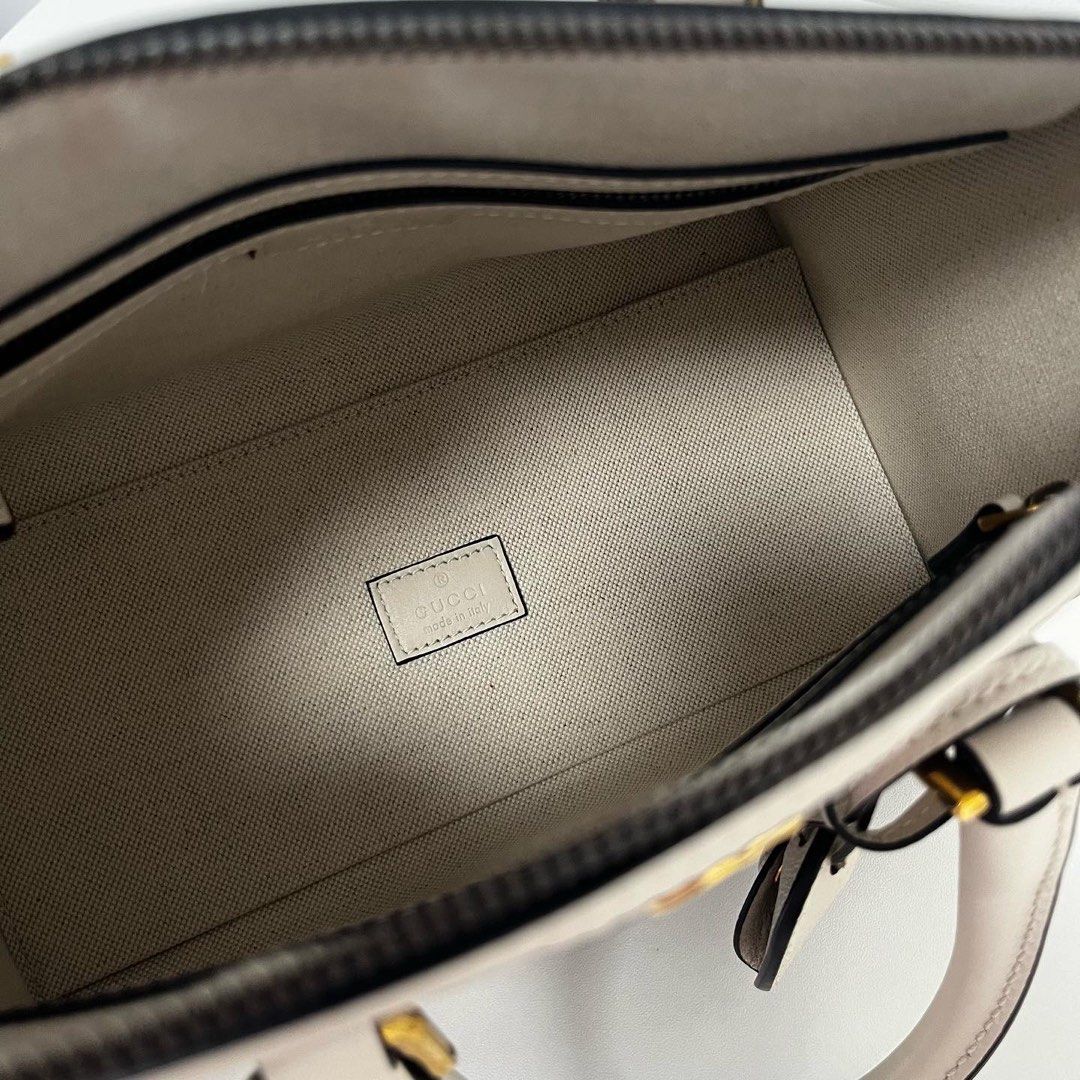 (PayNow$1290) Gucci Mini GG Canvas Tote Bag