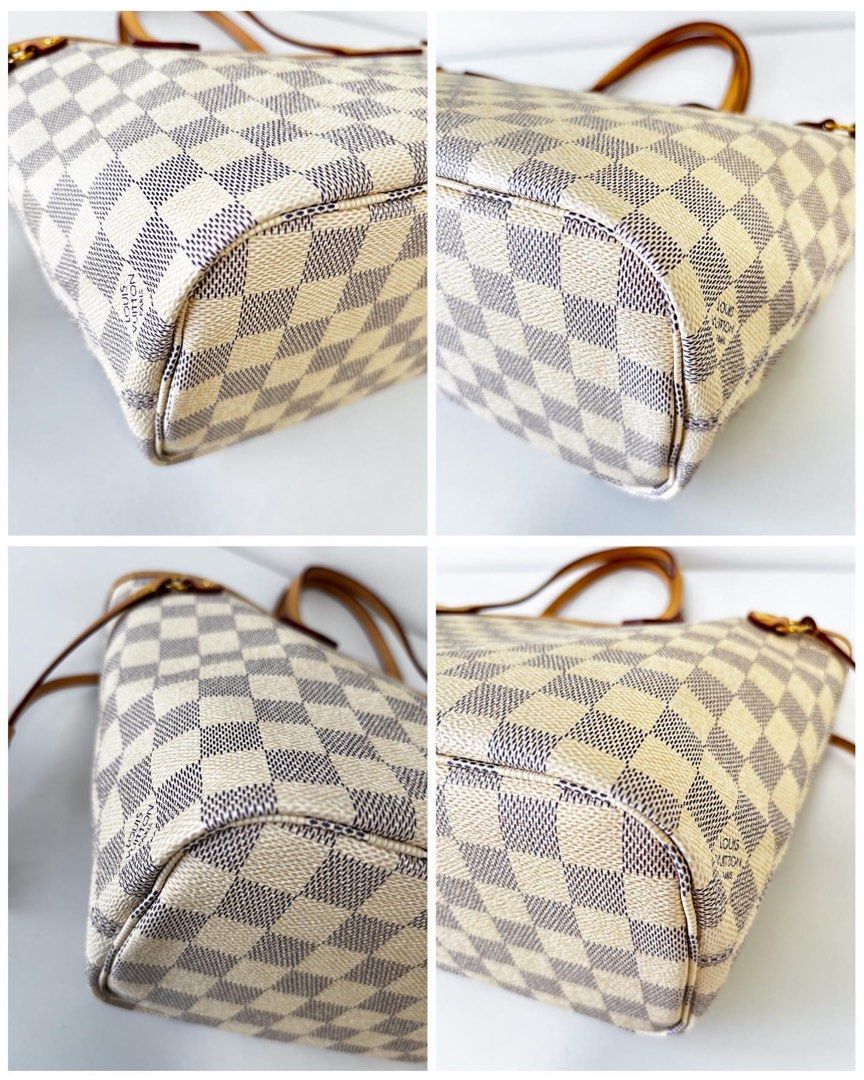 (PayNow$1180) LV Neverfull PM in Damier Azur