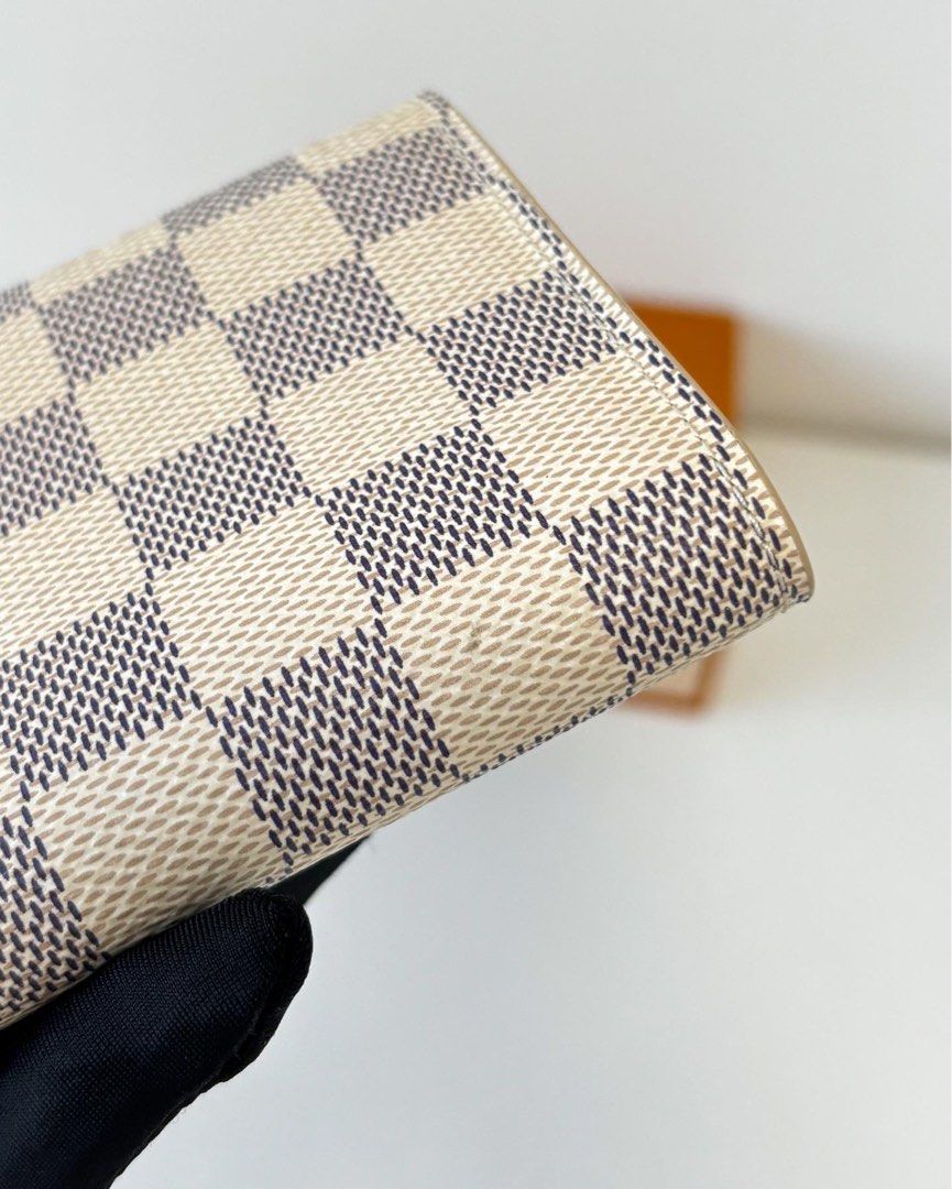 LV Victorine Wallet Damier Azur
