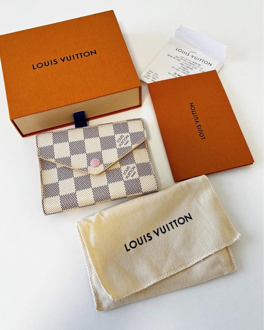 LV Victorine Wallet Damier Azur