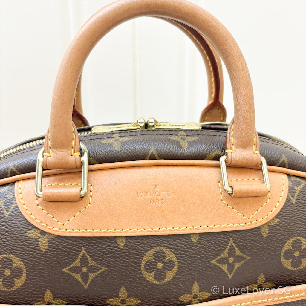 LV Trouville PM in Monogram and GHW