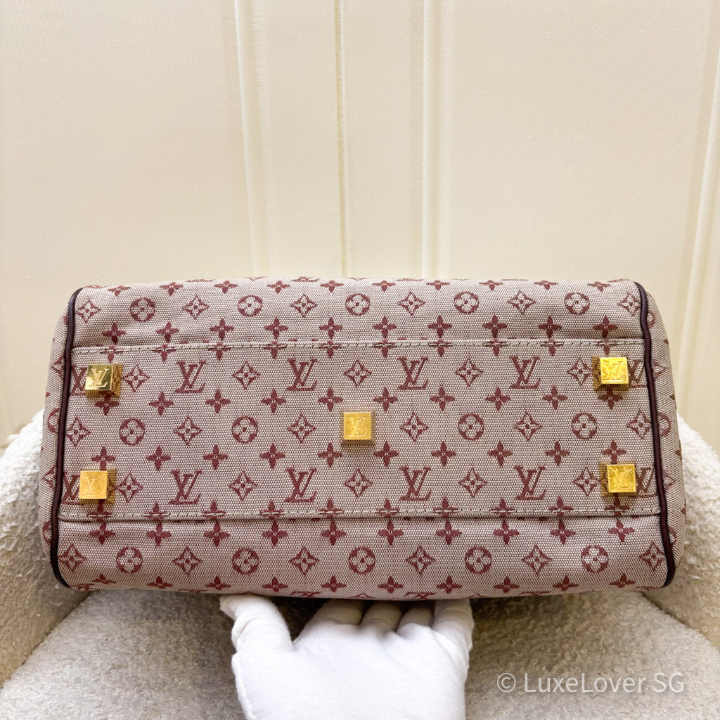 (PayNow$580) LV Josephine Idylle Mini Top Handle Bag in Jacquard and GHW