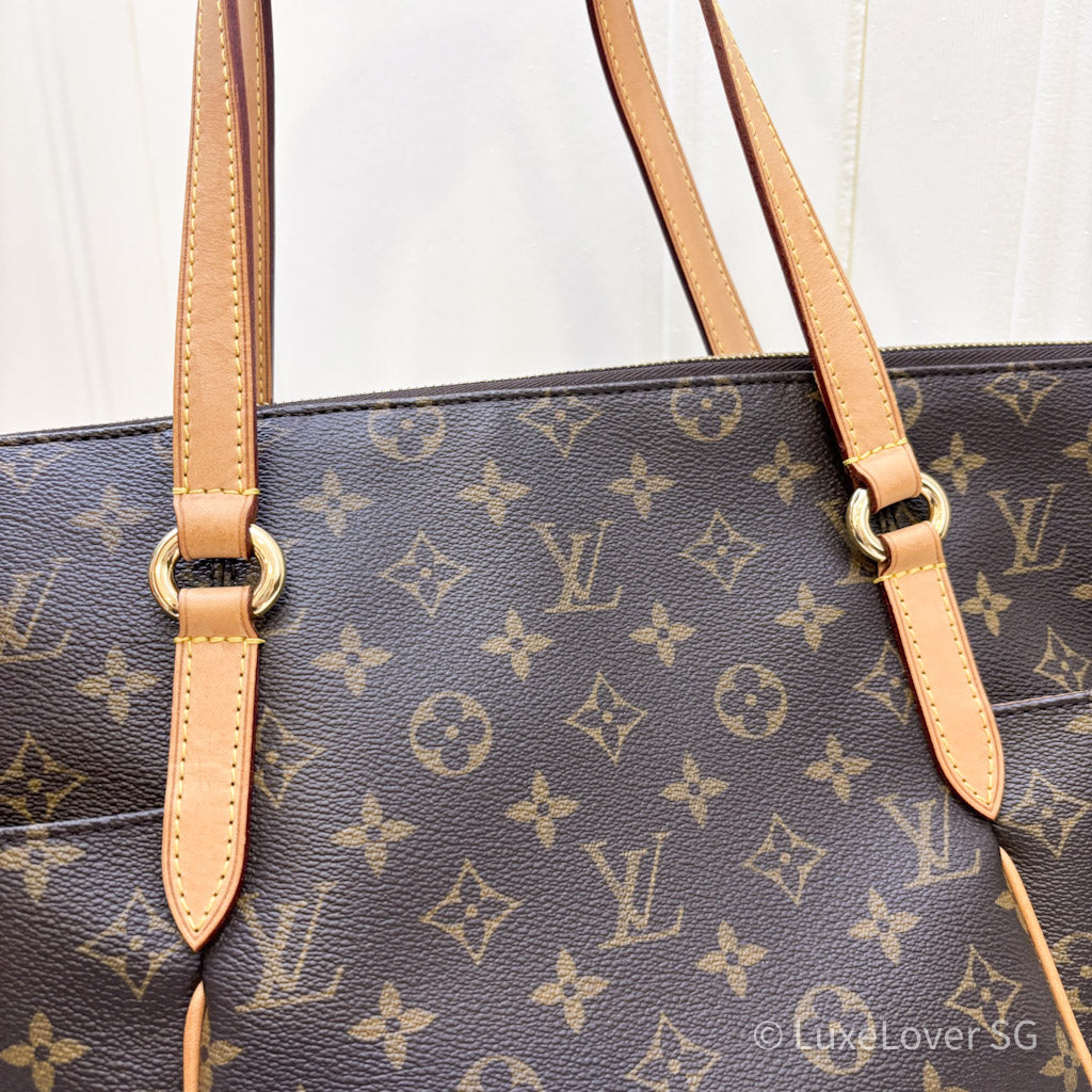 LV Totally MM in Monogram GHW