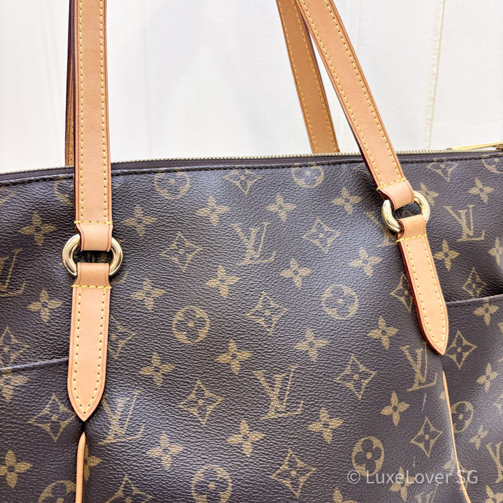 LV Totally MM in Monogram GHW