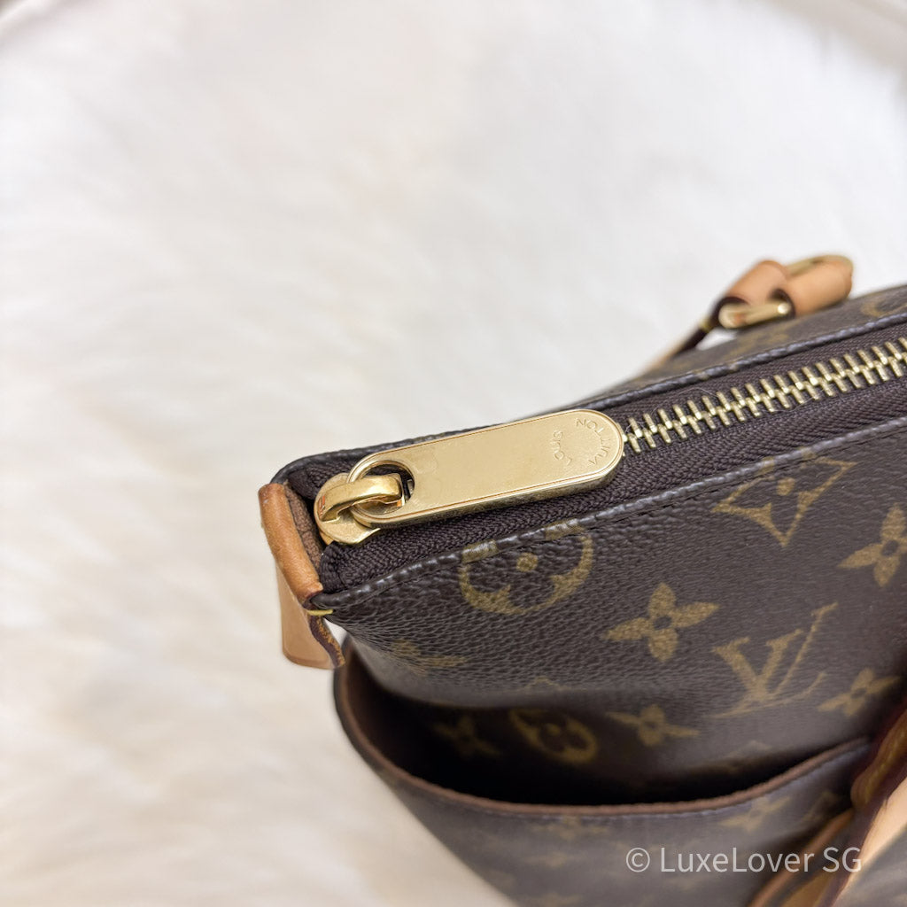 LV Totally MM in Monogram GHW