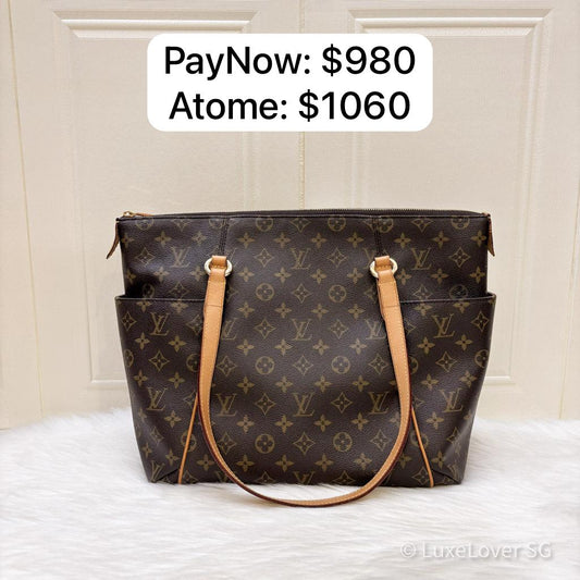 LV Totally MM in Monogram GHW