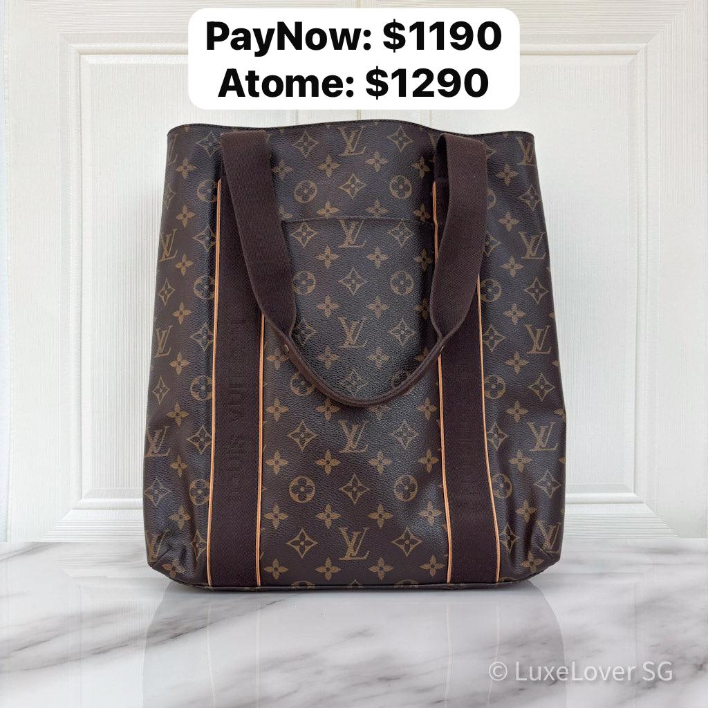 LV Beaubourg North South Tote Bag in Monogram Canvas