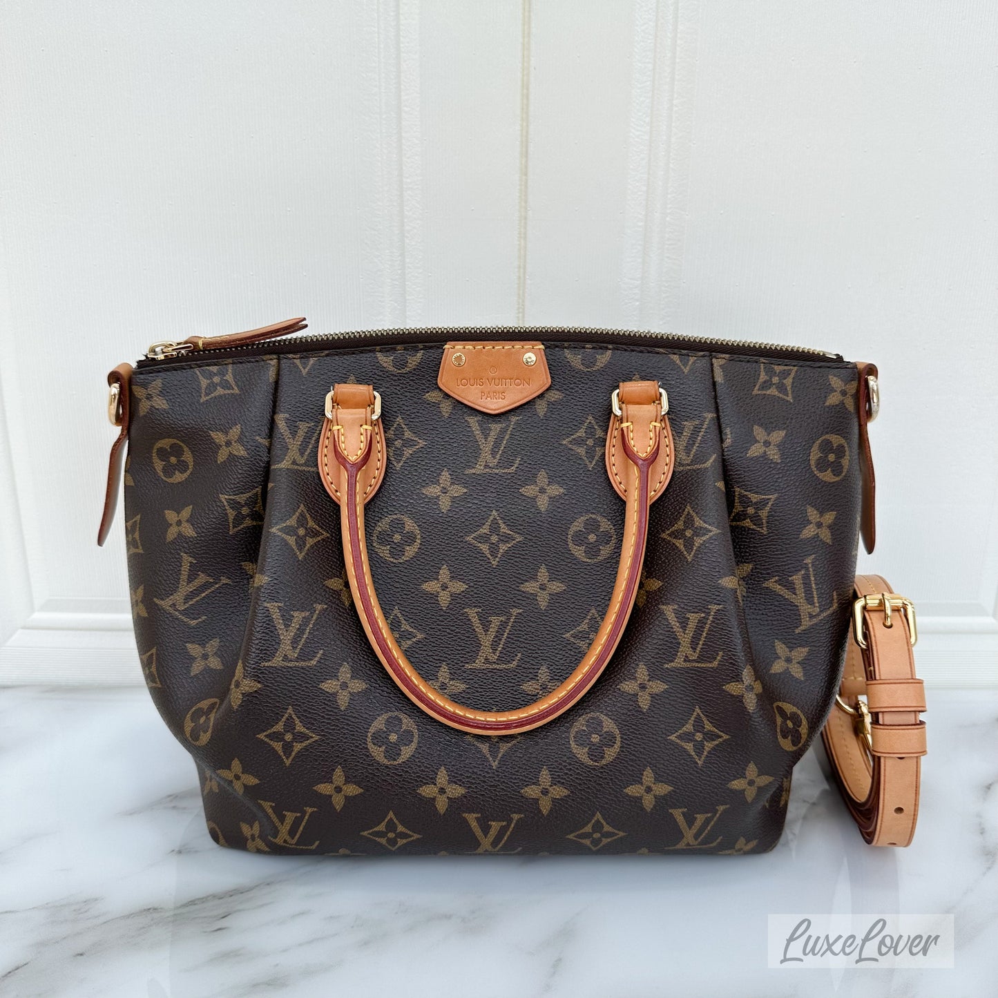 LV Turenne PM in Monogram Canvas and GHW