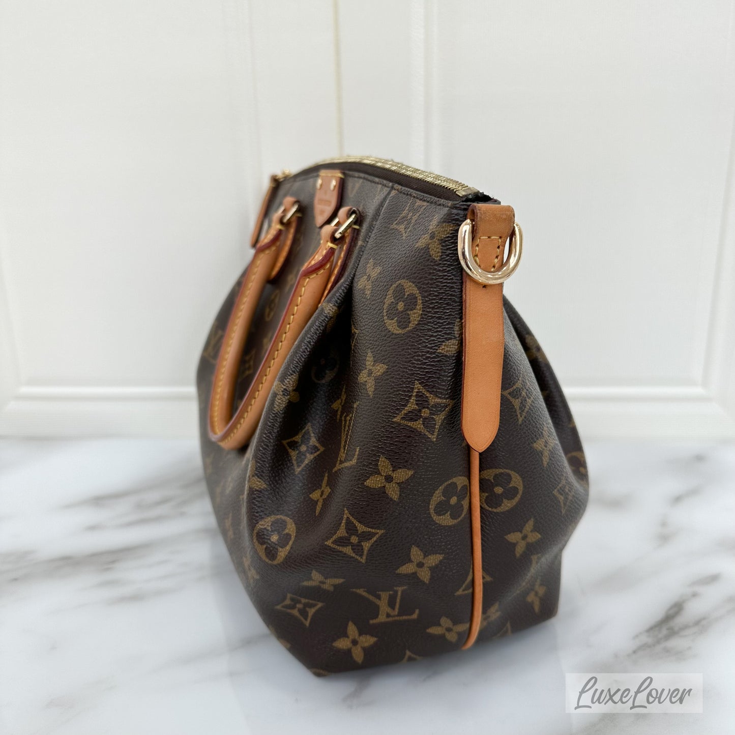 LV Turenne PM in Monogram Canvas and GHW