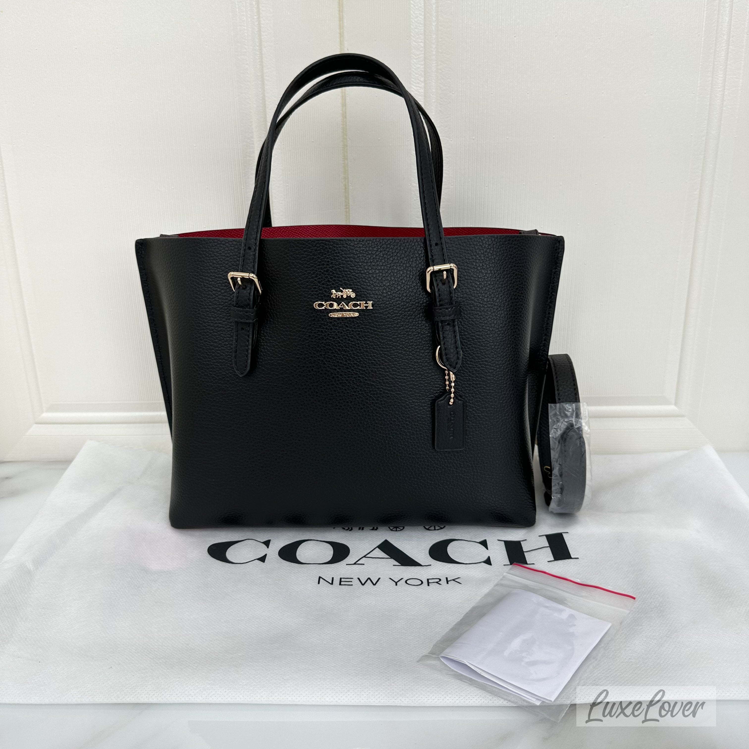 Coach Mollie Leather Tote sale