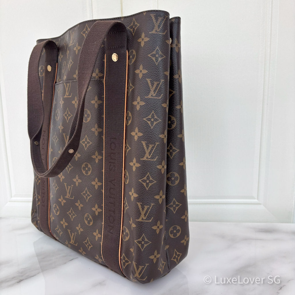 LV Beaubourg North South Tote Bag in Monogram Canvas