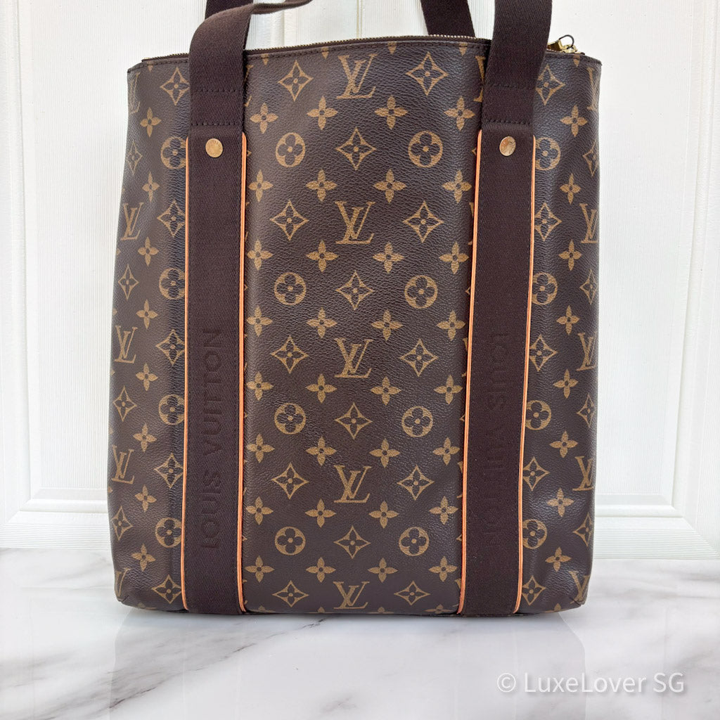 LV Beaubourg North South Tote Bag in Monogram Canvas