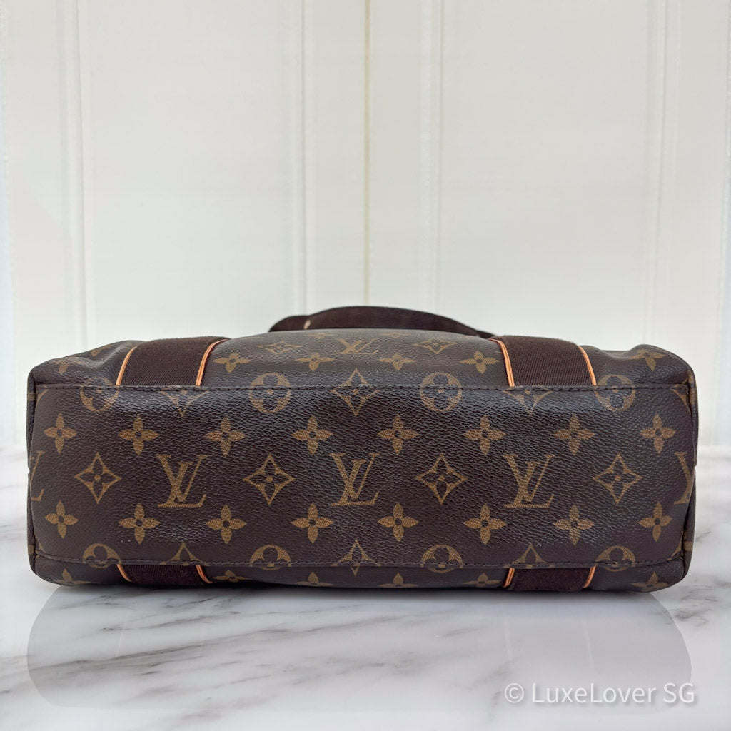 LV Beaubourg North South Tote Bag in Monogram Canvas