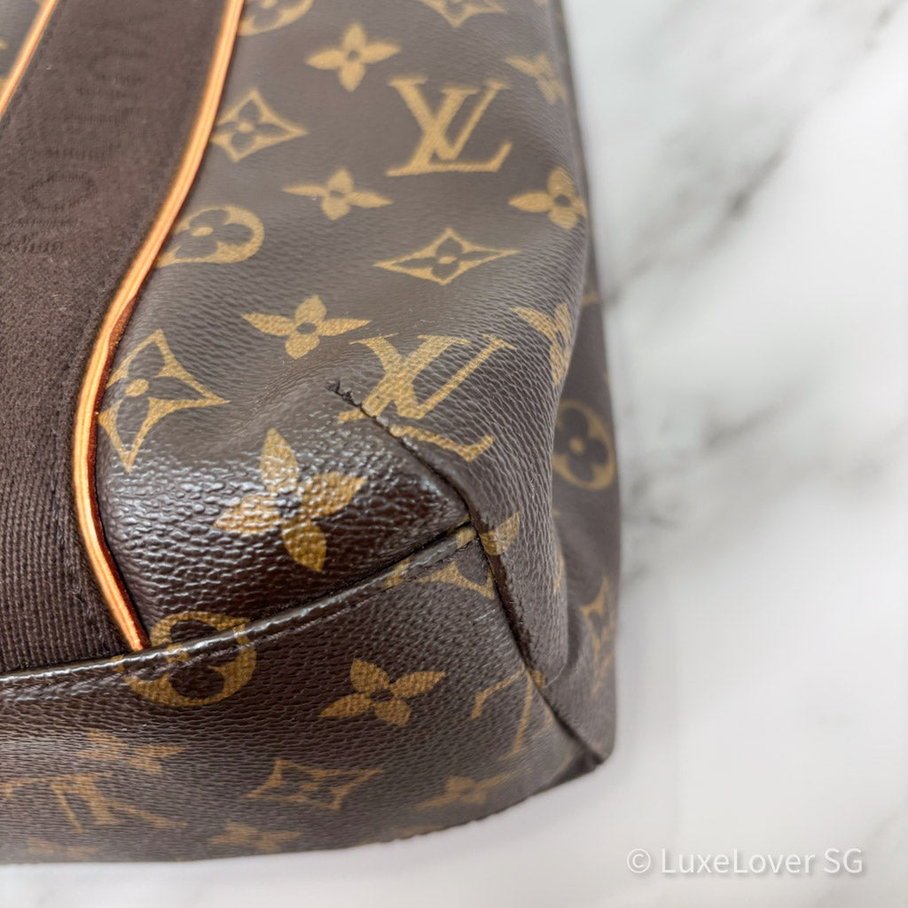 LV Beaubourg North South Tote Bag in Monogram Canvas