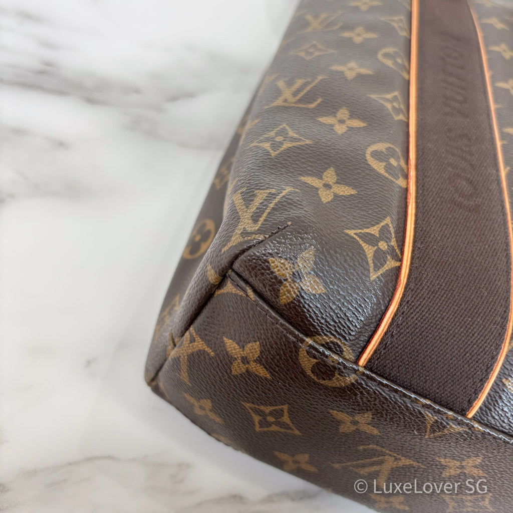 LV Beaubourg North South Tote Bag in Monogram Canvas