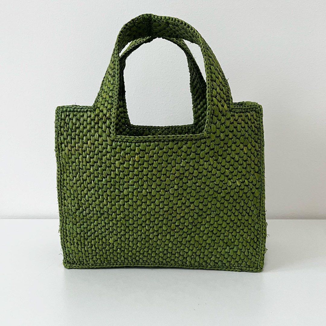 Loewe Small Front Tote Green