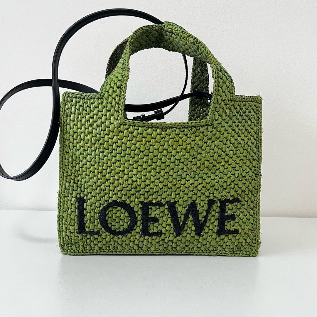 Loewe Small Front Tote Green