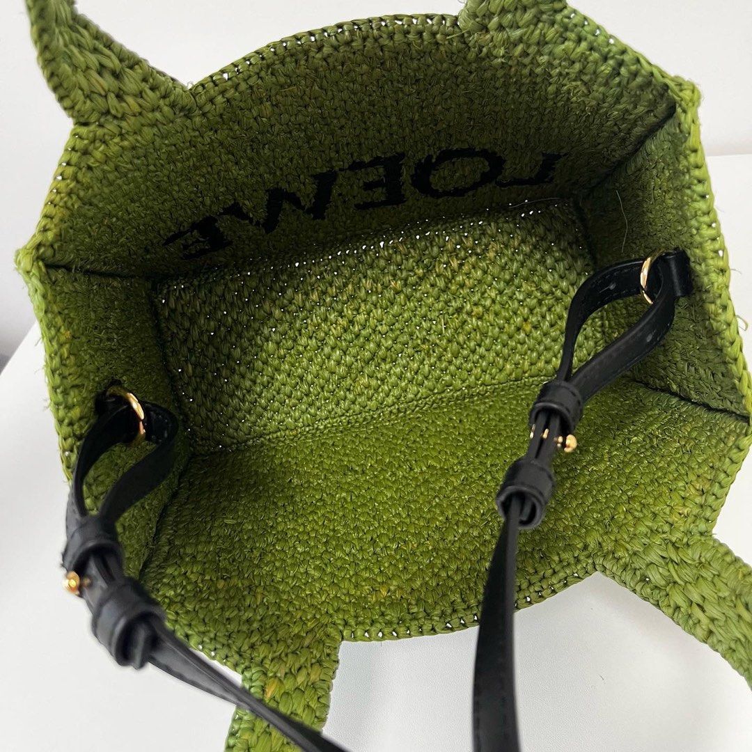 Loewe Small Front Tote Green