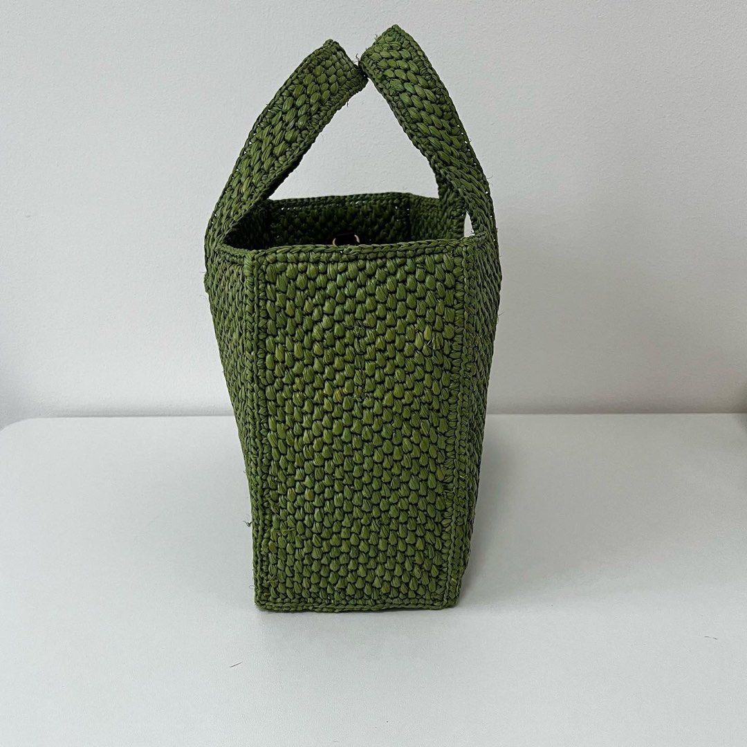 Loewe Small Front Tote Green
