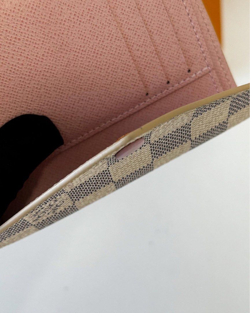 LV Victorine Wallet Damier Azur